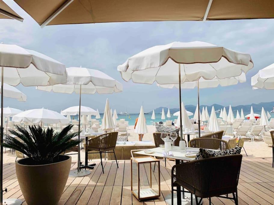 Mythique Miramar Cannes Croisette Terrasse Clim Parking Wifi Luaran gambar