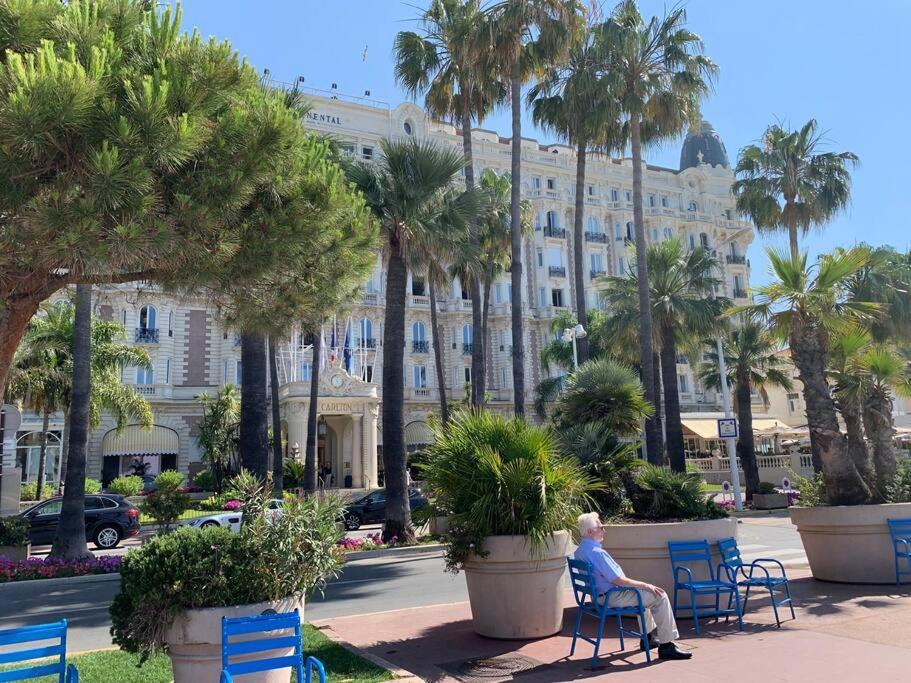 Mythique Miramar Cannes Croisette Terrasse Clim Parking Wifi Luaran gambar