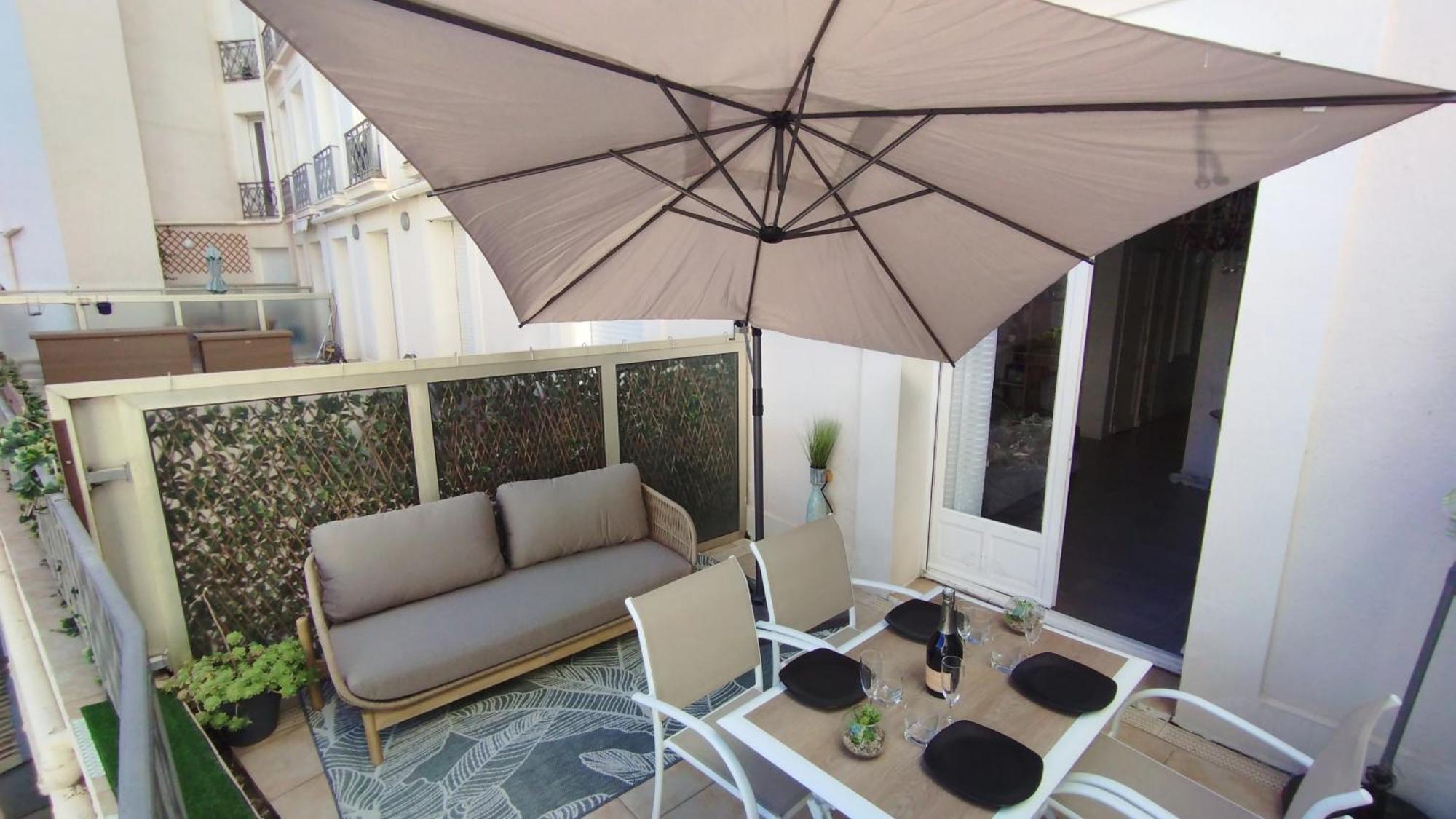 Mythique Miramar Cannes Croisette Terrasse Clim Parking Wifi Luaran gambar