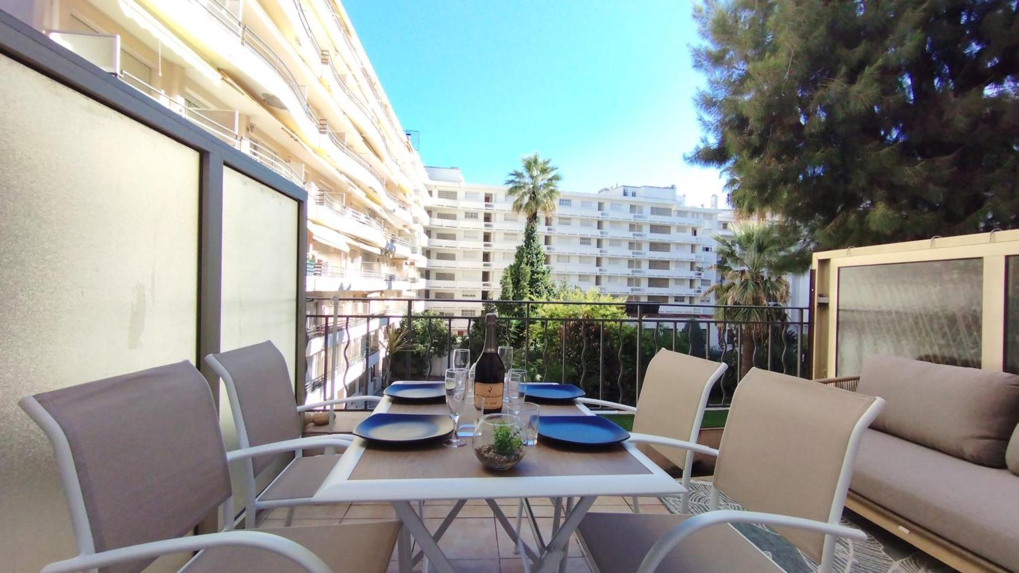 Mythique Miramar Cannes Croisette Terrasse Clim Parking Wifi Luaran gambar